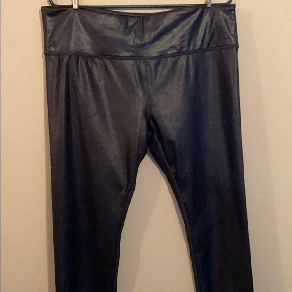 Shiny athleta leggings